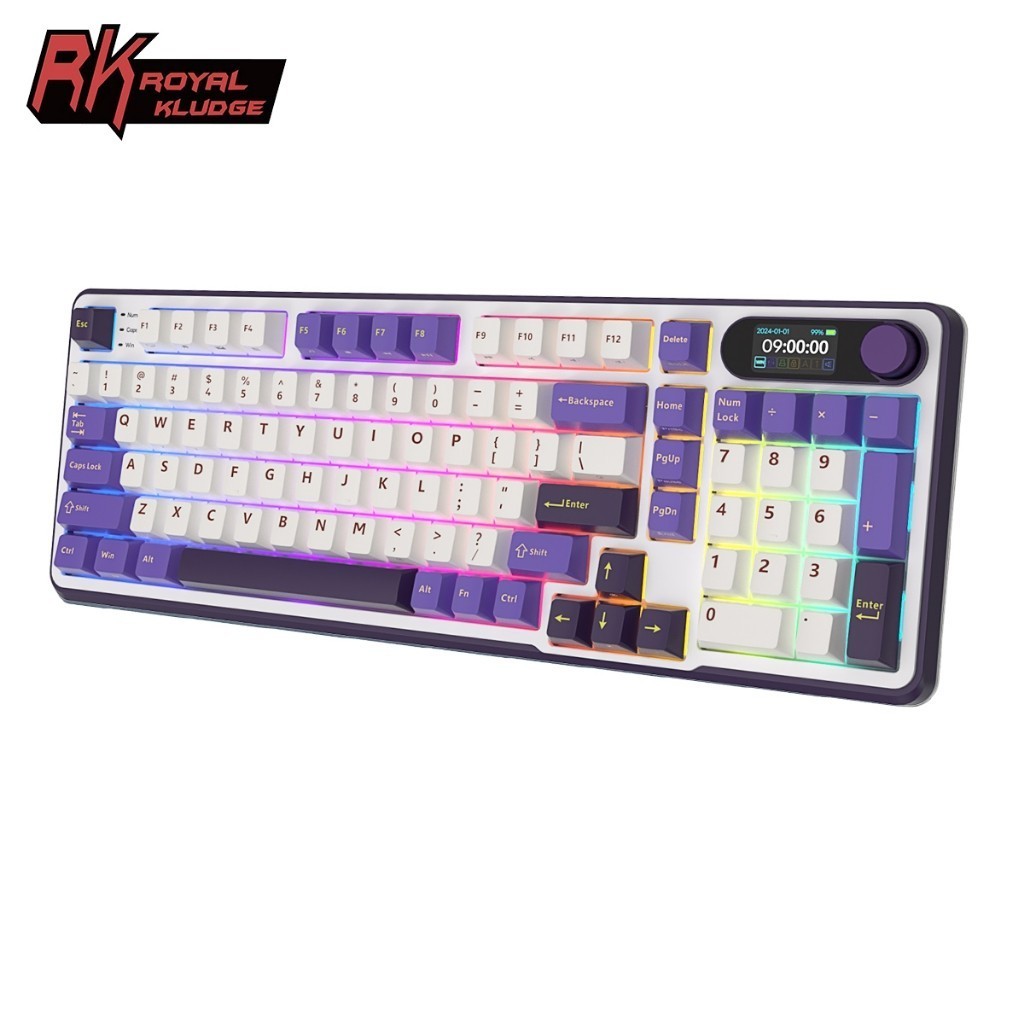 Royal Kludge RK S98  Blackberry 98 Key Gaming Keyboard