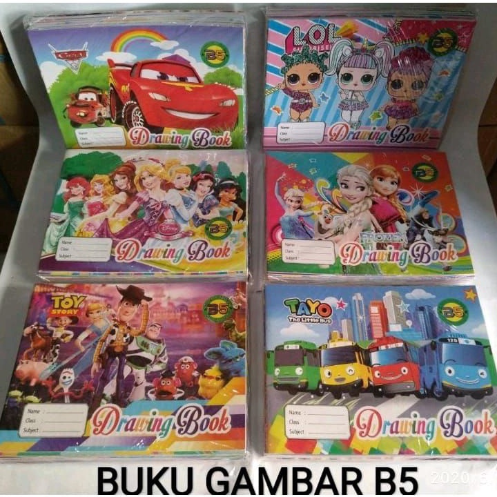 

NEW PRODUCT BUKU GAMBAR B5 ISI 1 PCS BUKU GAMBAR KECIL