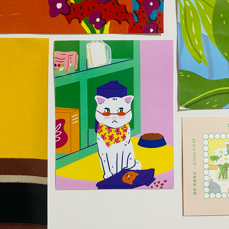 

Sassy Cat Art Print Hiasan Dinding Kucing Lucu - Original Artwork (LIMITED STOCK ONLY)