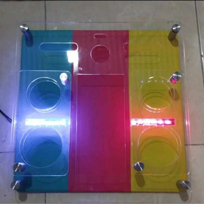 minibar hino500 ukuran 40x40 bisa untuk hino dan fuso di lengkapi lampu led dan usb