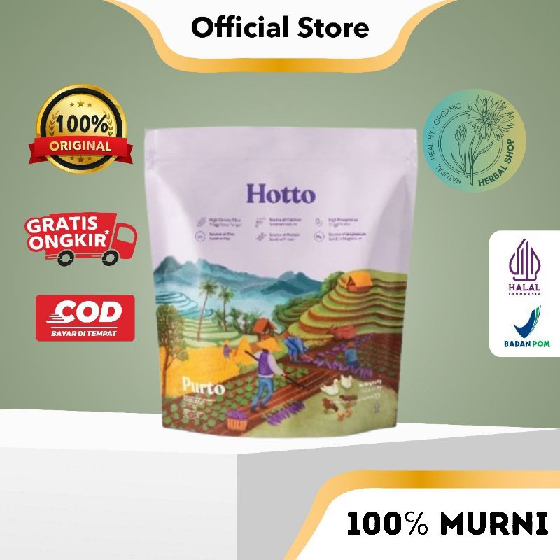 

Original Hotto Purto Multigrain With Purple Potato Pouch Bundling