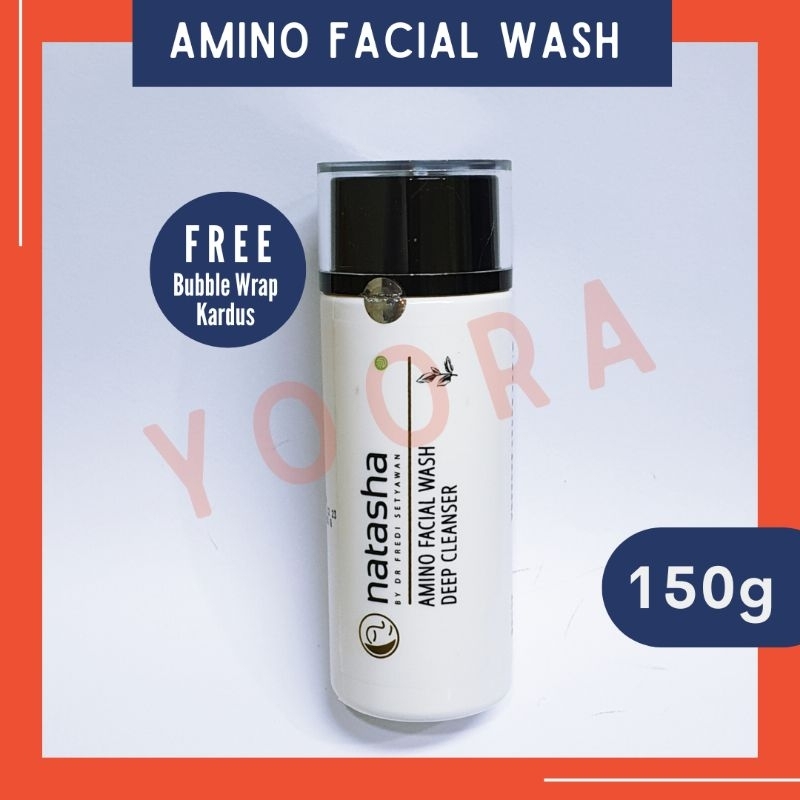 FW AMINO 150/ FACIAL WASH AMINO NATASHA /SABUN WAJAH NATASHA /KULIT SENSITIF/PEMBERSIH/FACIAL FOAM