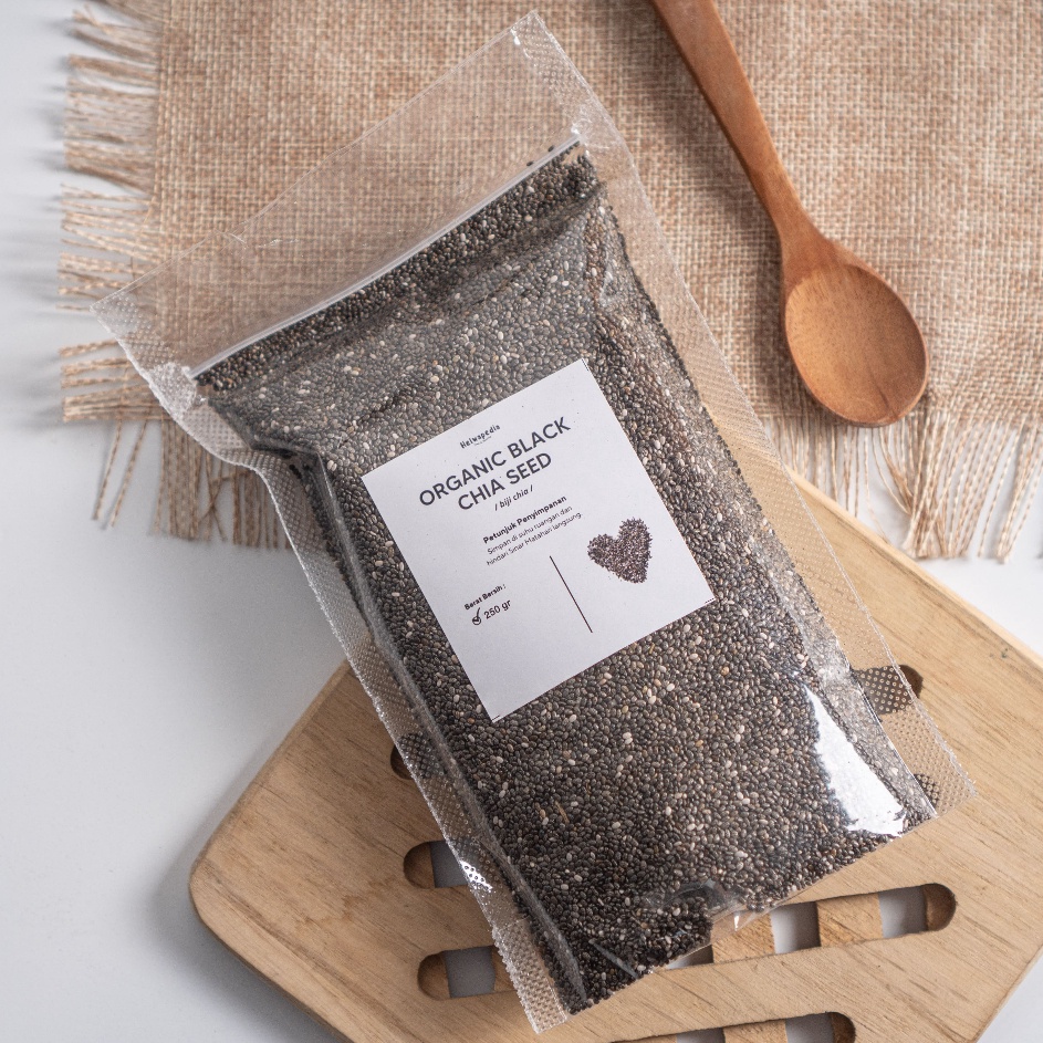 

BIG SALE Organic Black Chia seed 25gr