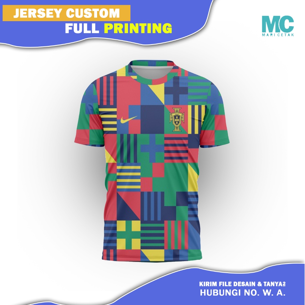 JERSEY PORTUGAL PREMATCH MURAH MERIAH
