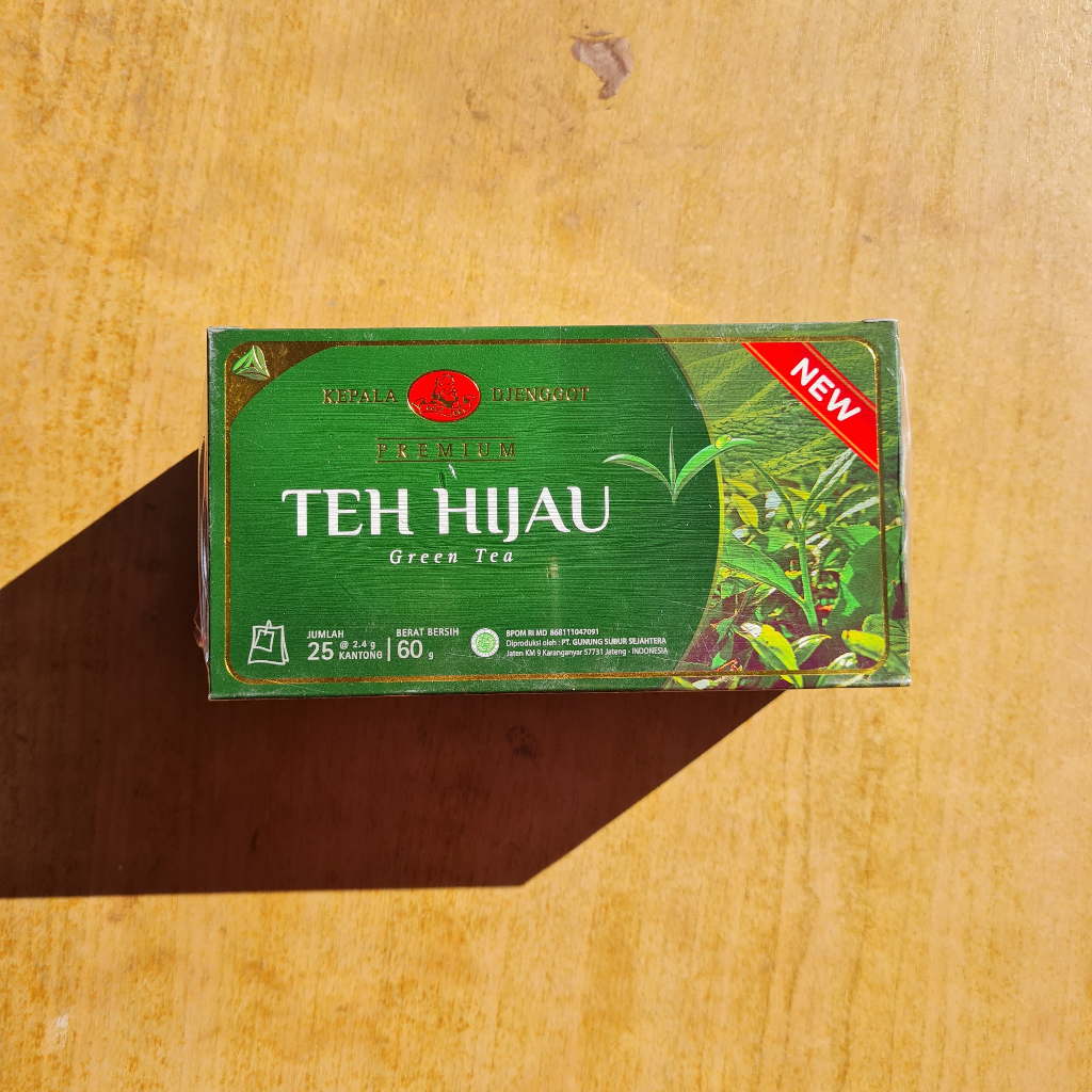 

Abatamart || Teh hijau green tea kepala djenggot premium || 25pcs 60g