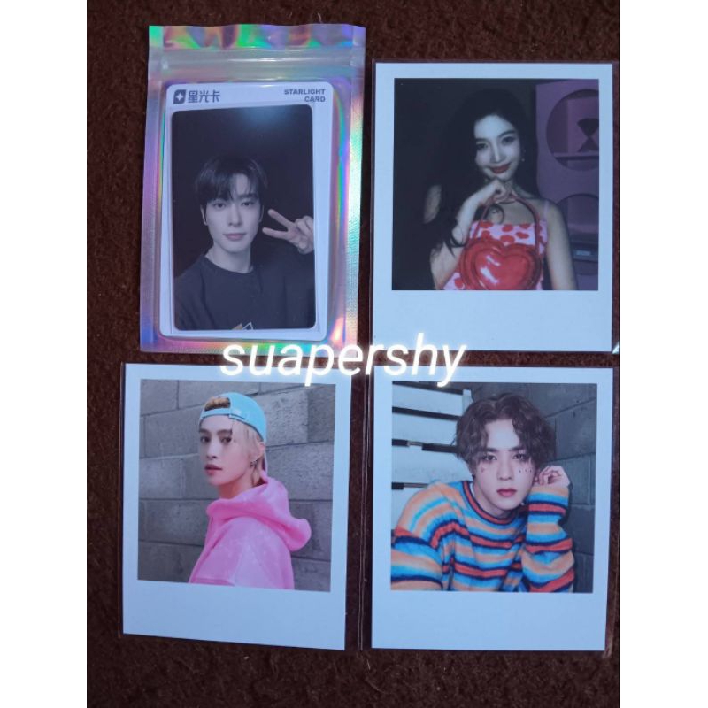 PC LD QQ MUSIC NCT 127 BTFM JAEHYUN + RANDOM POLAROID SG24 WAYV KUN YANGYANG & JPY RED VELVET