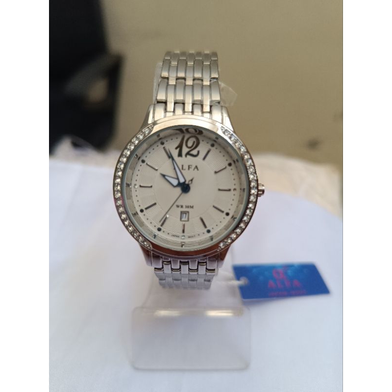 Jam tangan  WANITA ALFA  38001L ORIGINAL 1000%