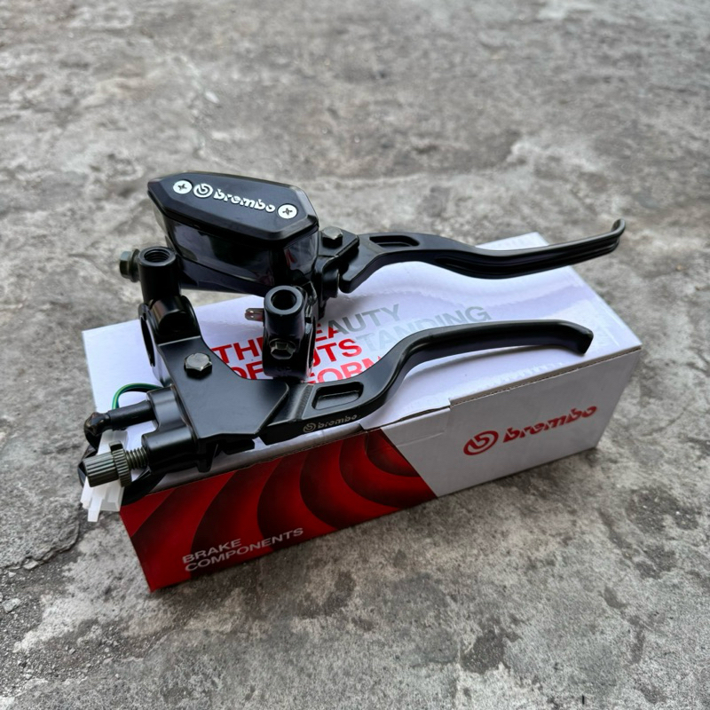 MASTER REM BREMBO SET HANDEL KOPLING MODEL OVAL UNIVERSAL SEMUA MOTOR PNP CB GL MP TIGER