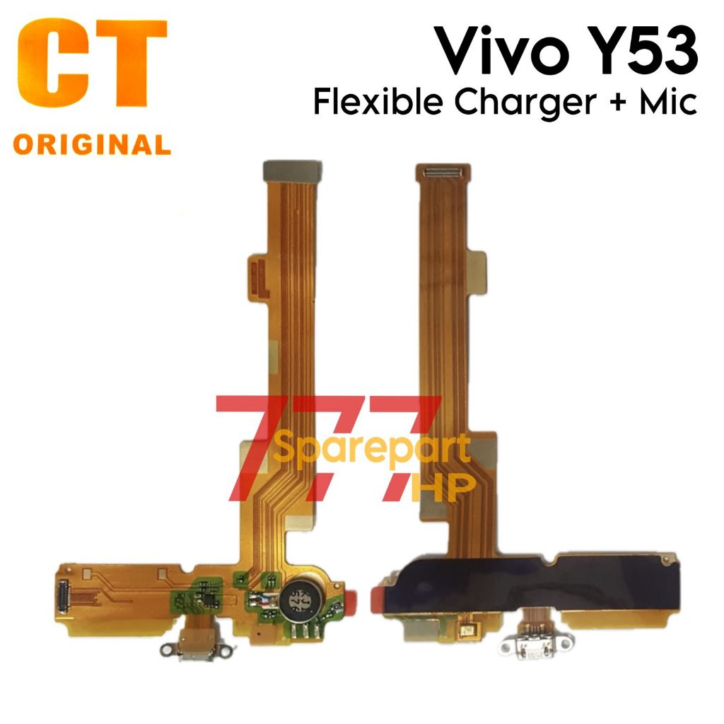 Flexible Konektor Charger + Mic Vivo Y53 / 1606A - Flexible Flexibel Fleksibel Fleksible Konektor Co