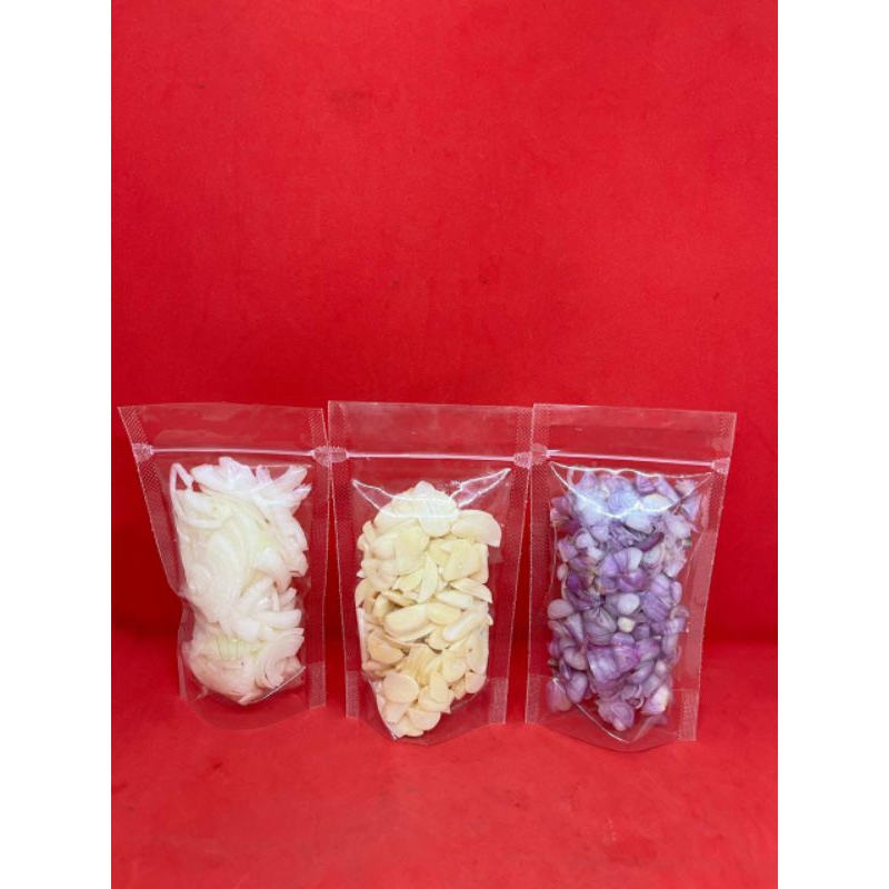 

Bawang putih, bawang merah, bawang bombay, bawang pre, bawang daun (bawang iris/potong)