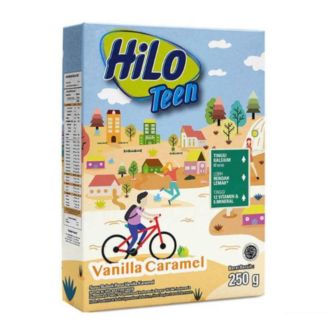 

Hilo Teen Vanila Caramel 250 g