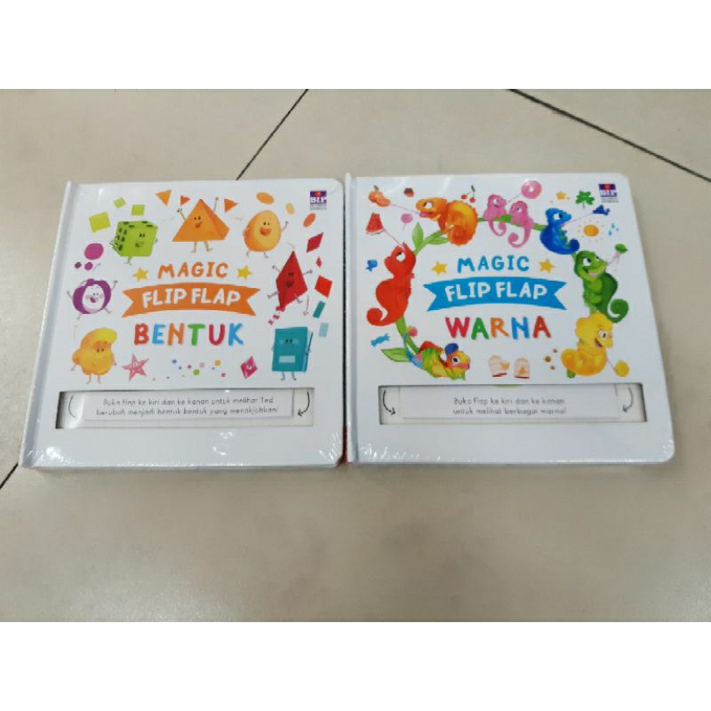 Buku Anak Seri MAGIC FLIP FLAP (Board Book)