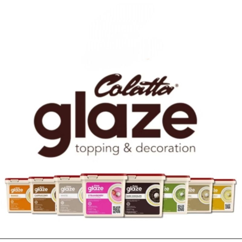 

COLATTA GLAZE DONAT 1 KG/ TOPPING DONAT 1 KG