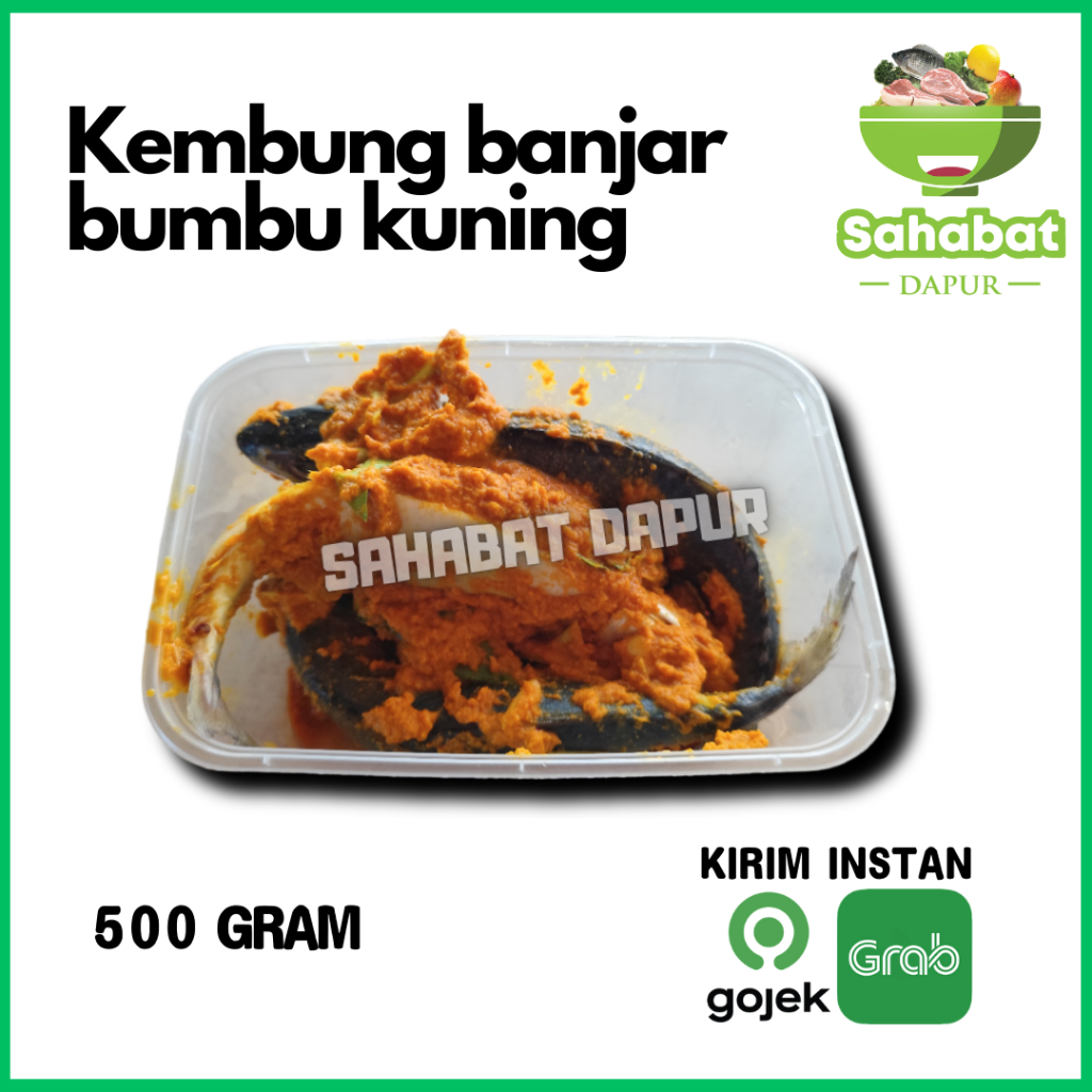 

Ikan Kembung Banjar Bumbu Kuning 500Gram - Sahabatdapur