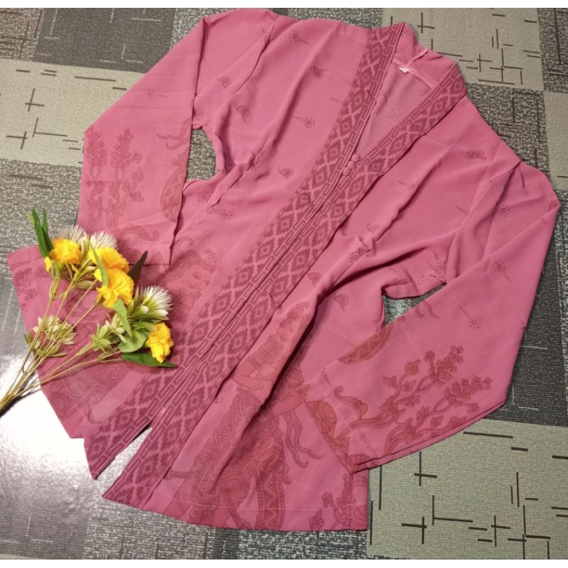 kebaya sifon Lukis/kebaya wayang Lukis/kebaya Bali/kebaya modern/kebaya modis/kebaya wayang