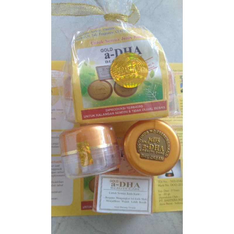 DHA HOLO GOLD SUPER ORIGINAL