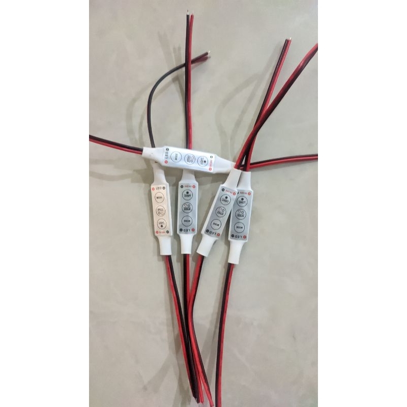 LED Dimmer Controller modul 12-24 volt lampu Led motor atau mobil