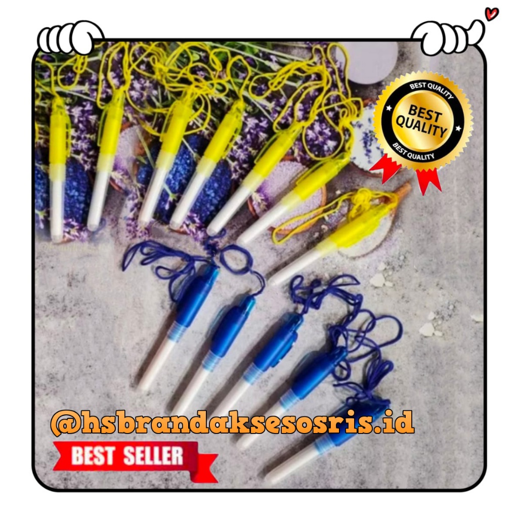

PULPEN TALI WARNA WARNI / PULPEN GANTUNG / PEN TALI TINTA HITAM / PENA LUCU / SOUVENIR PULPEN / BOLPEN TALI / STRING BALLPOINT / PTS3817