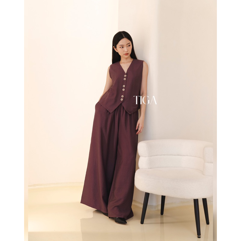 ARA SET Rompi dan Celana Kulot Lebar