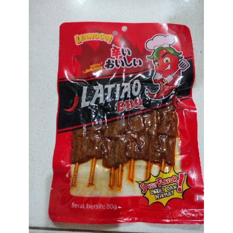 

Latio makanan viral, sticky bean latiao