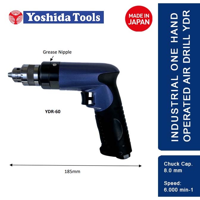 Mesin Gerinda Tangan/ Yoshida Air Tools DRILL YDR-60/Mesin Bor Yoshida