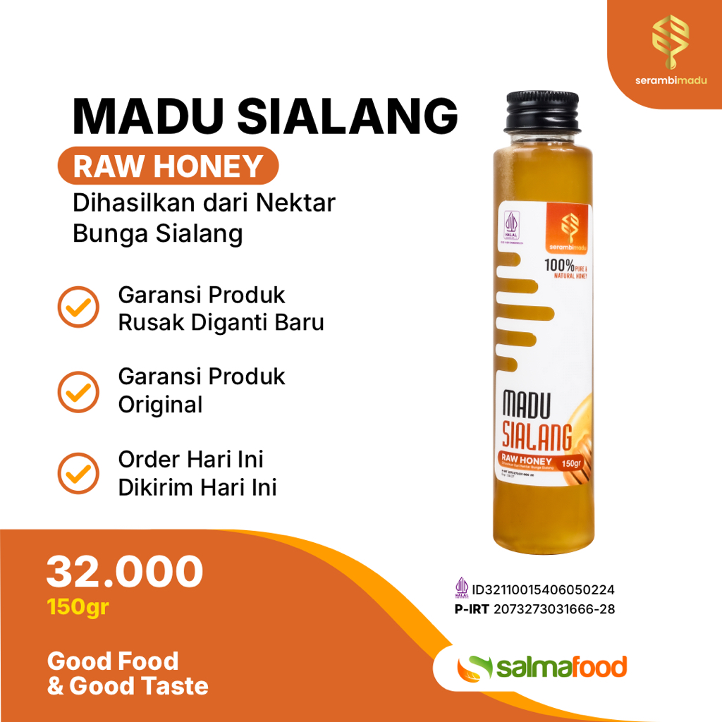 

Madu Sialang Murni Raw Honey Serambimadu