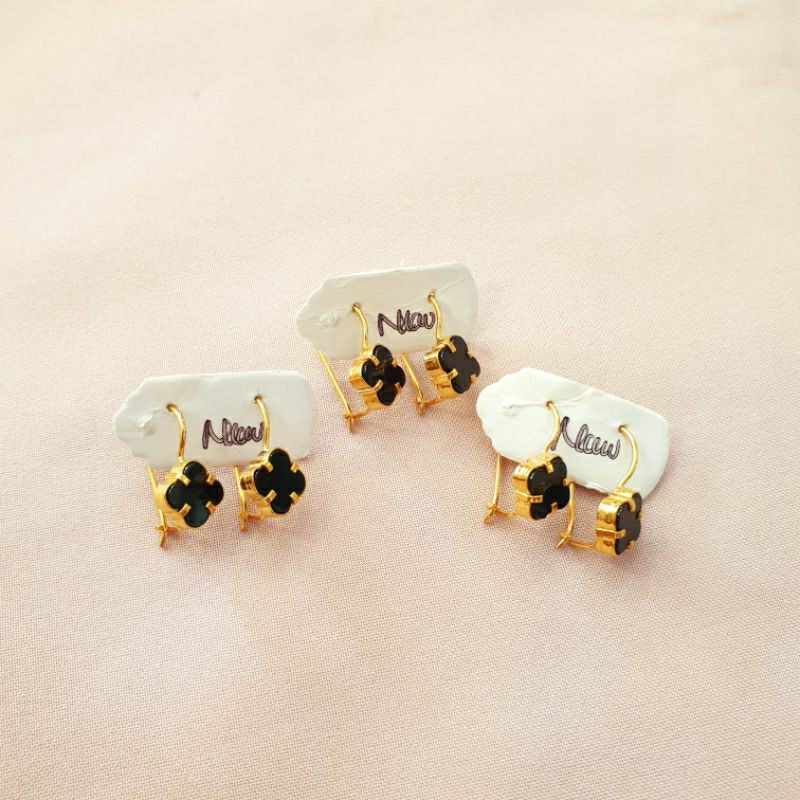 Anting desi fashion emas asli kadar 375