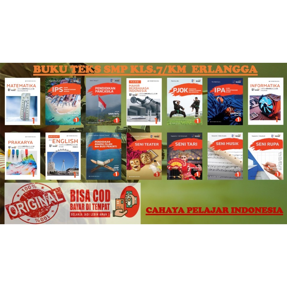 BUKU PAKET SMP KELAS.7/KM | Erlangga