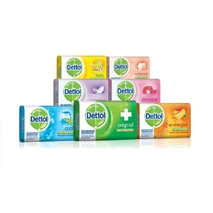DETTOL Sabun Dettol / Sabun Mandi Batang Dettol / Sabun Mandi Dettol 60gr