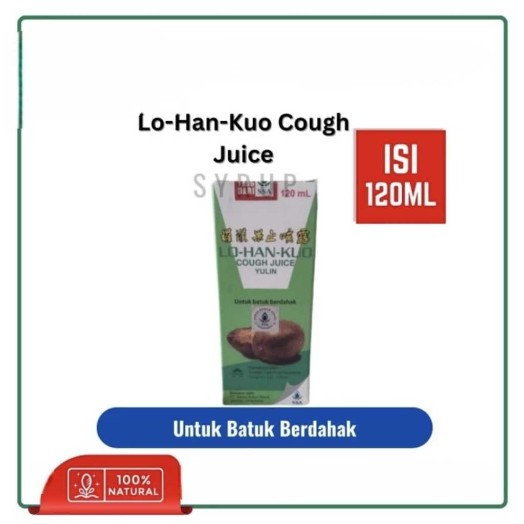 

Lo-Han-Kuo Cough Juice Syrup Batuk Berdahak Sirup