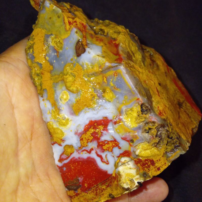 Original Bahan Batu Lawas Pancawarna Garut Edong Premium Warna Cerah Best Quality