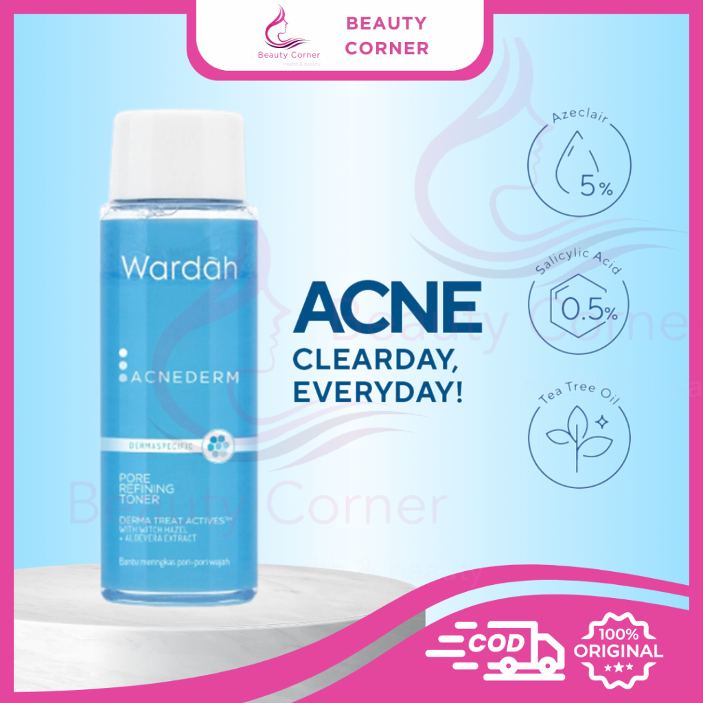 Wardah Acnederm Pore Refining Toner - 100ml