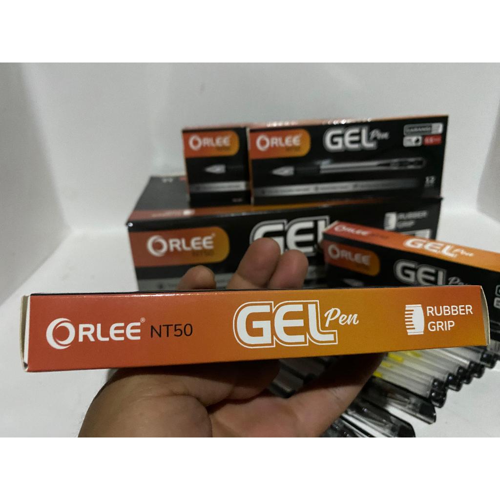 

PROMO 1pack(12pcs) pulpen orlee gel NT50 tinta berkualitas