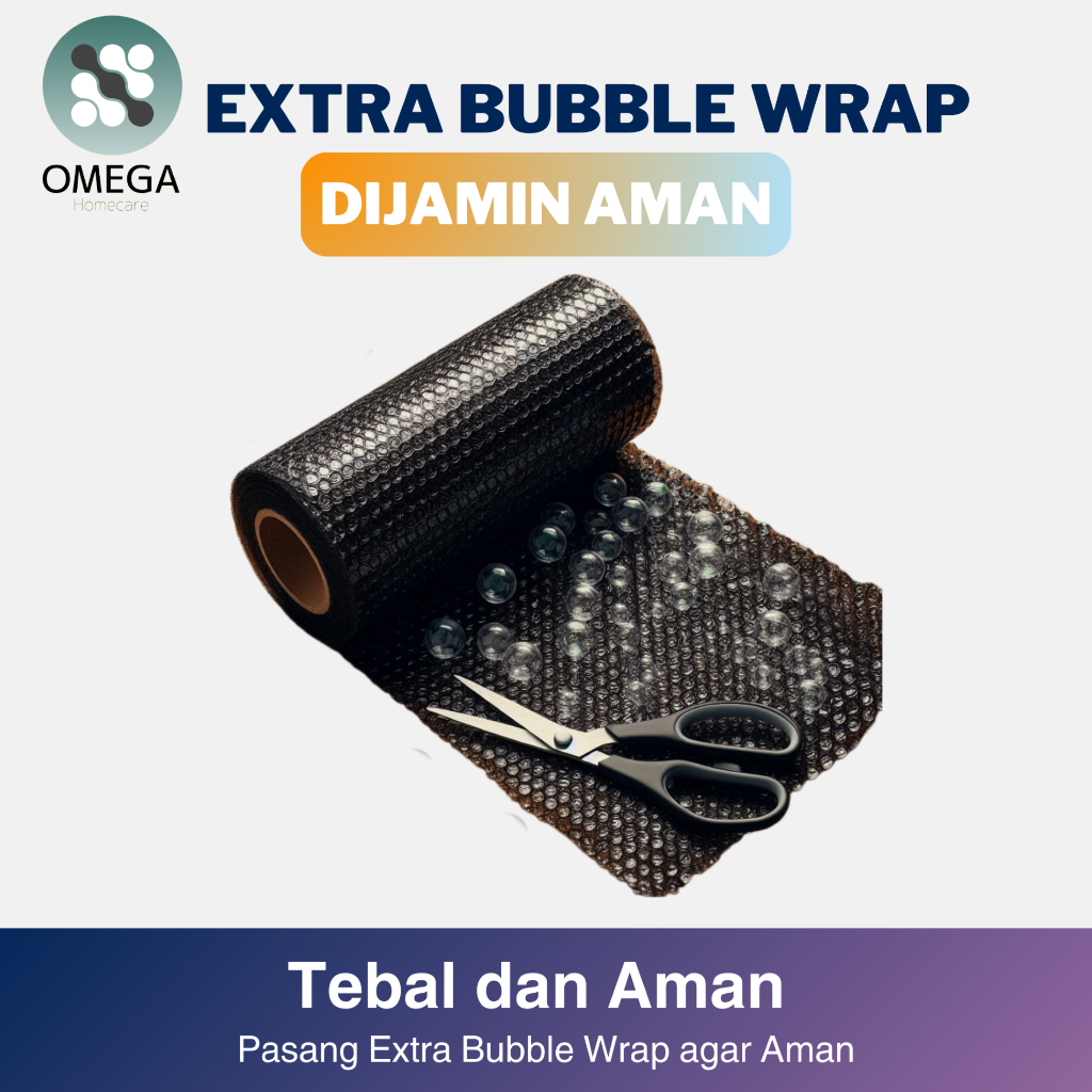 

Extra Bubble Wrap (Untuk Pecah Belah)