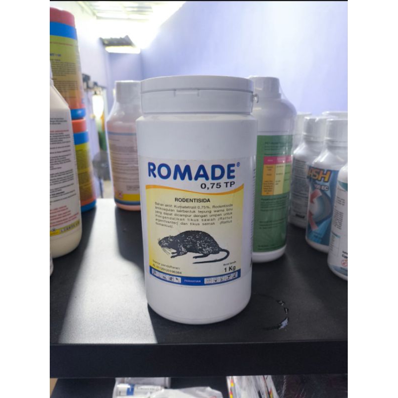 Romade 0,75 TP powder anti tikus kumatetralil