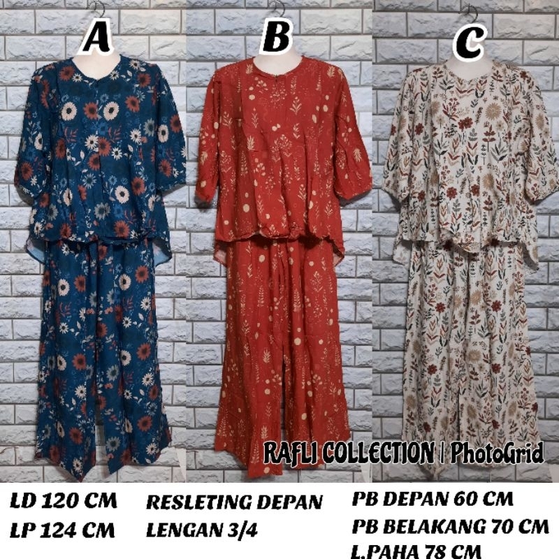 SETELAN LUNA SET JUMBO KUDA MAS COUTURE PREMIUM