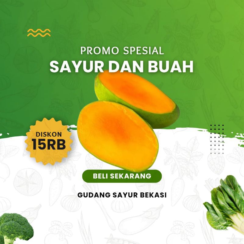 

Buah Mangga Harum Manis 1 kg