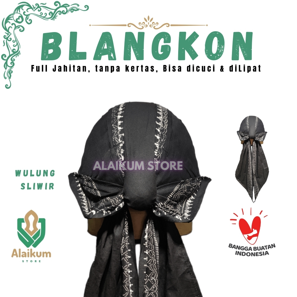 BLANGKON ALUSAN MOTIF WULUNG SLIWIR | BLANGKON ALUSAN DI JAHITAN |  BLANGKON JOGJA |  BLANGKON TAHAN