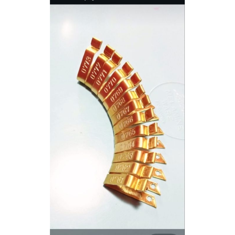 segel sayap ayam harga perbiji, warna gold