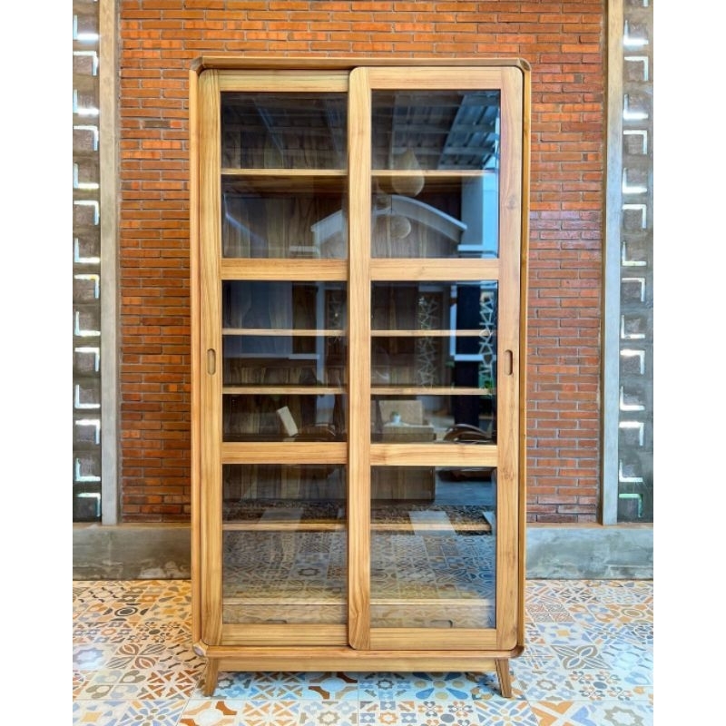 lemari kaca lemari pakaian baju lemari sepatu lemari tas / bufet hias rak tas rak sepatu partisi fur