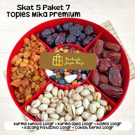 

Paket 7 sekat 5 oleh oleh haji dan umroh