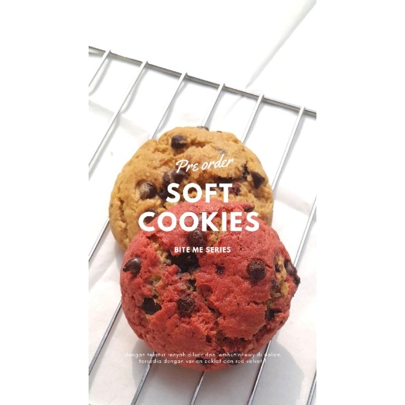 

Pre-order soft cookies