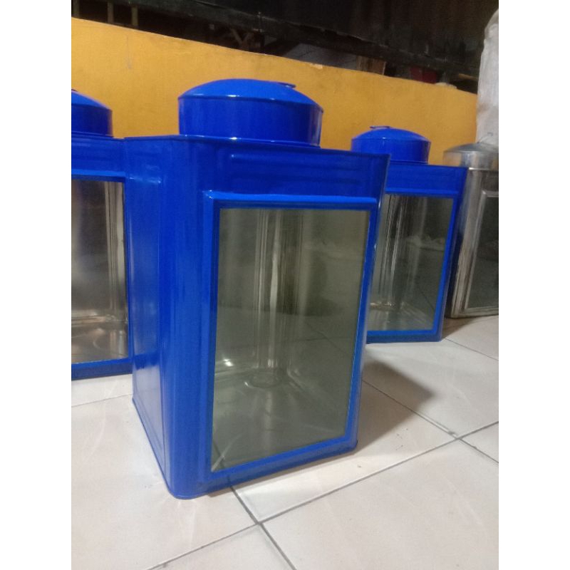 toples kaleng kerupuk jadul ukuran besar