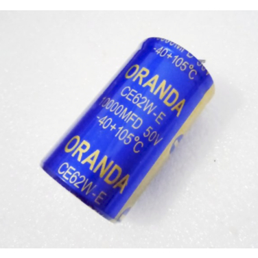 Kapasitor capacitor elco 10000uf 50v / 10000 50v / 10000 uf 50v ORANDA