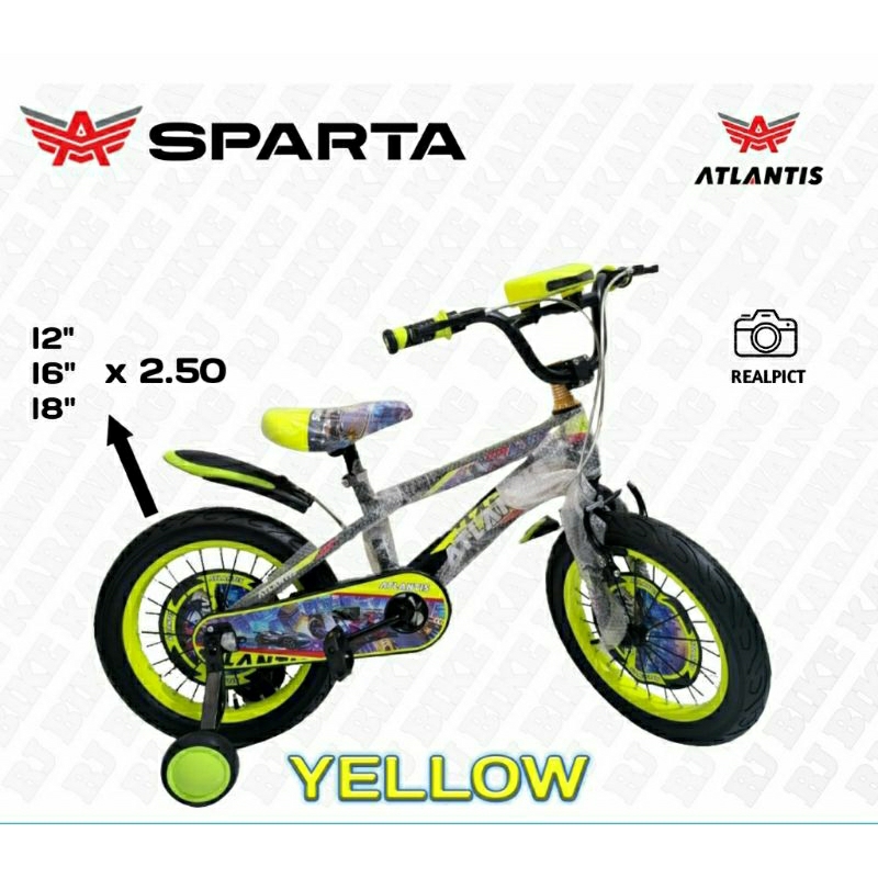 Sepeda Anak BMX Atlantis Sparta 16" & 18"