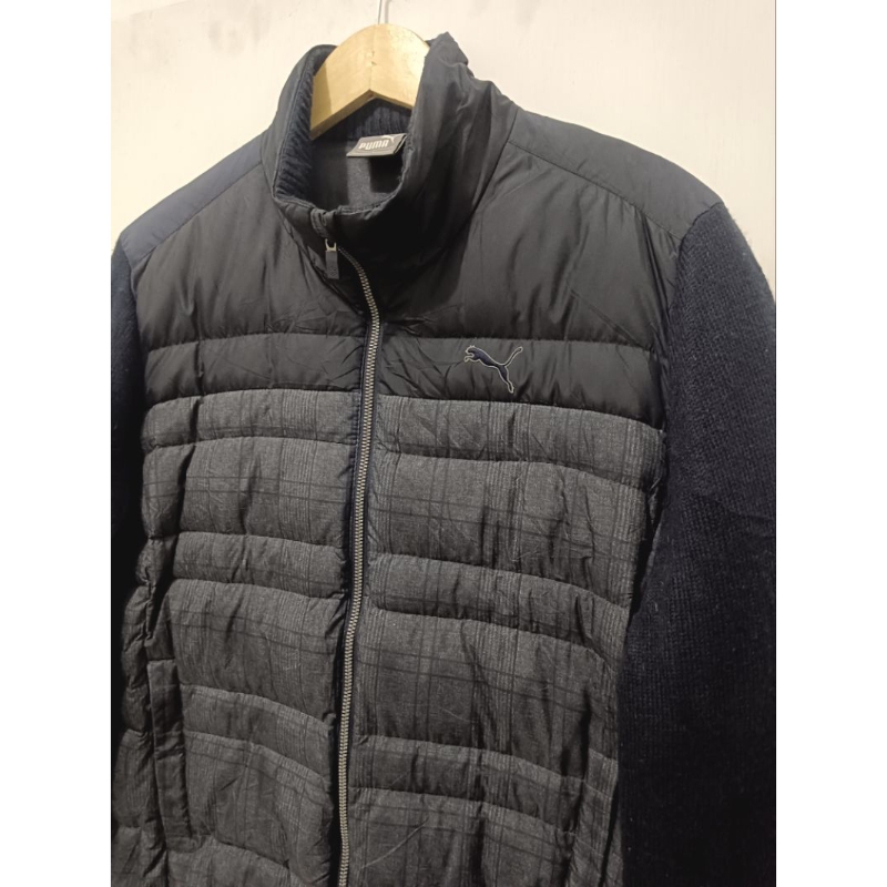 PUMA DUA BAHAN BULANG & RAJUT