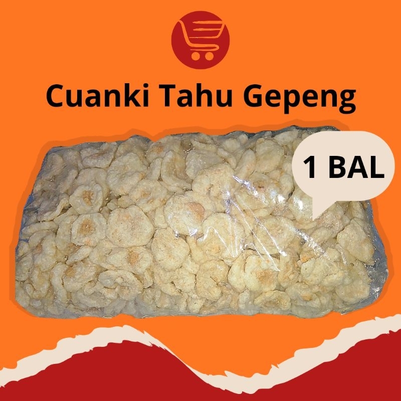 

CUANKI TAHU GEPENG 1BAL/GEPREK 500 PCS FREE BUBLE WARP/KUALITAS SPESIAL UKURAN