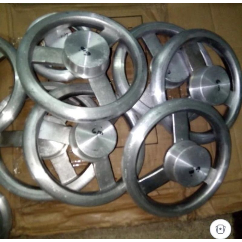 Pulley Setir handle 12"inch Alumunium