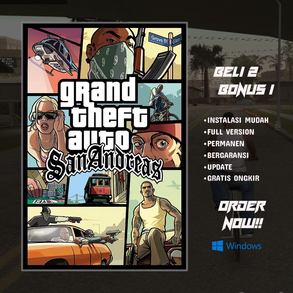 GTA SAN ANDREAS | GAME PC - LAPTOP RINGAN