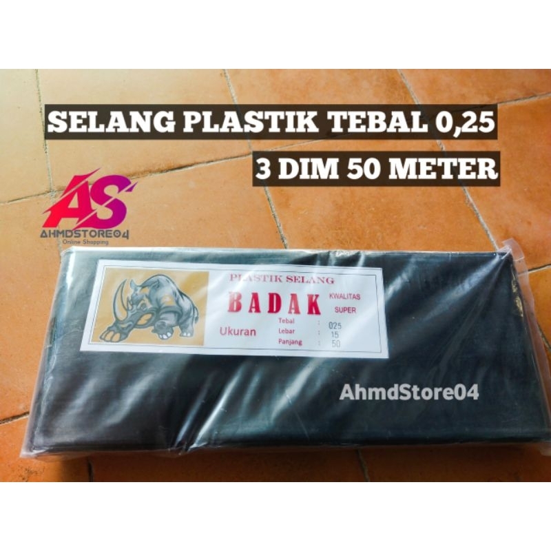 SELANG PLASTIK 3DIM 50M TEBAL 25 MIKRON/ SELANG IRIGASI SELANG PERAIRAN